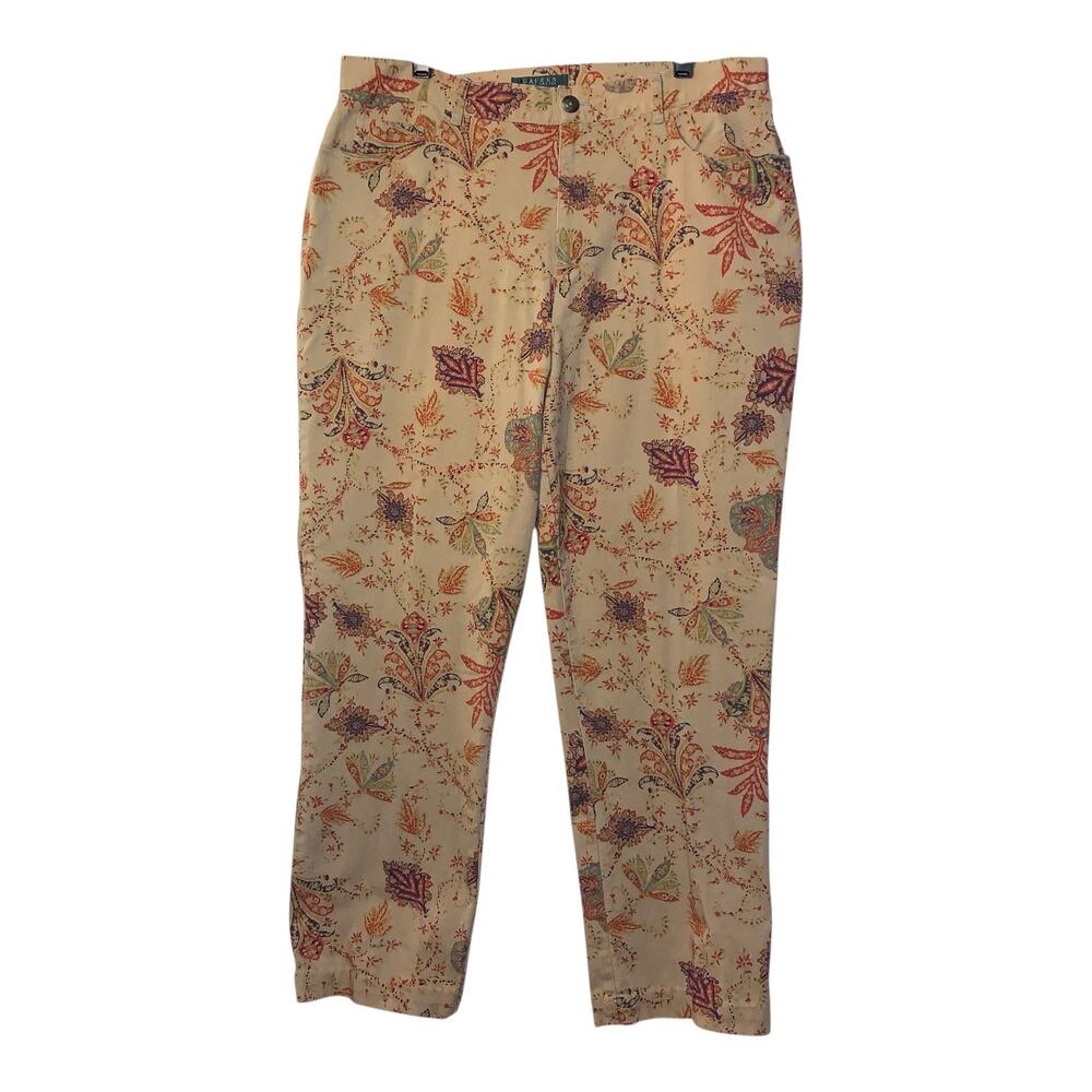 Lauren Ralph Lauren  floral pants Streetwear  Vintage